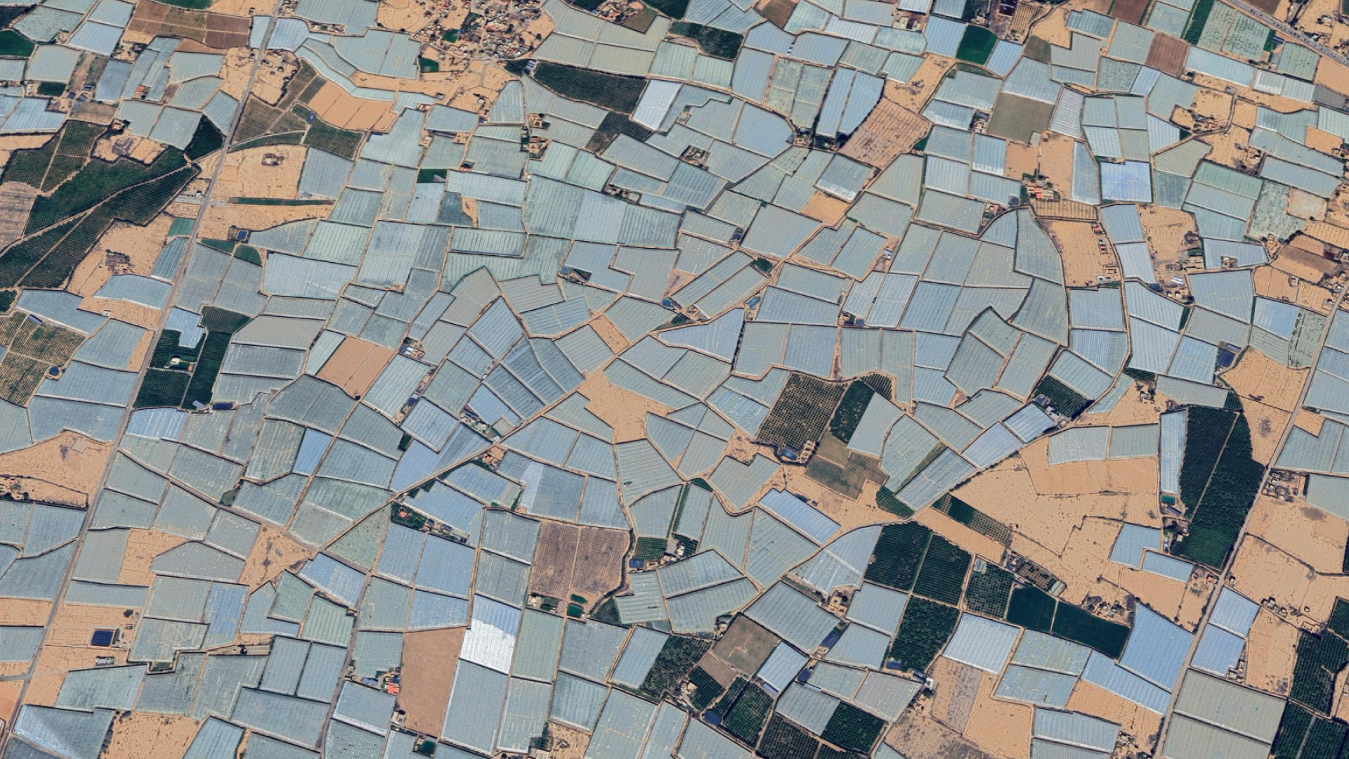 serre maroc plastic sea